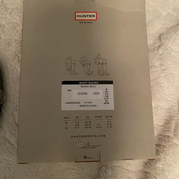 Hunter Matte Black Knee High Rain Boots size 6 - Picture 10 of 11